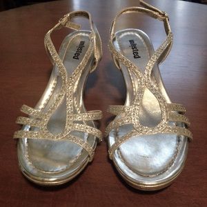 Formal Silver Sandals